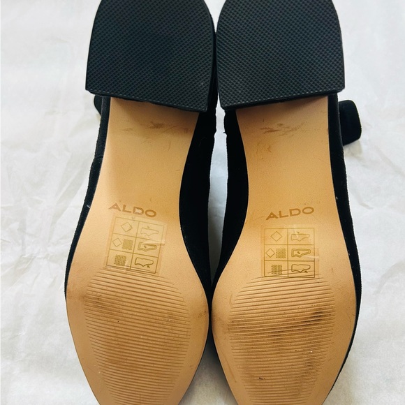 ALDO Black Women's Suede Boots - Picture 6 of 6